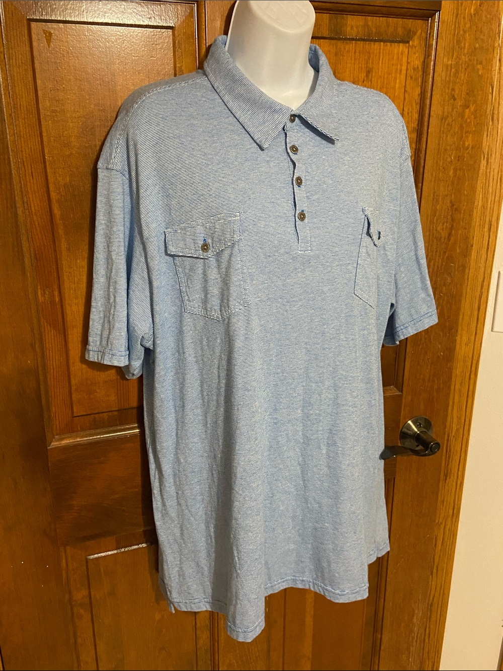 Kuhl shirt sleeve lightweight hiking casual cotton blend polo Size 2XL